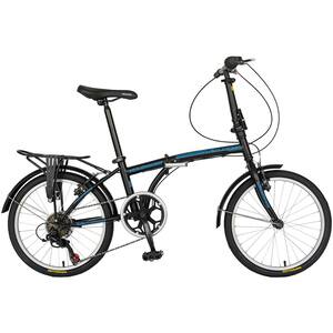 Bicicleta pliabila VELORS V2054B, 20", otel, negru-albastru