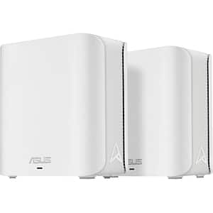 Sistem Wireless Mesh Gigabit ASUS ZenWiFi BD4, Wi-Fi 7, Dual-Band 688 + 2882 Mbps, 2 Buc, alb