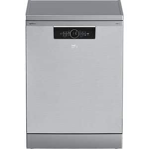 Masina de spalat vase independenta BEKO BDFN36541XAWP, HomeWhiz, 15 seturi, 6 programe, 60 cm, Clasa C, inox