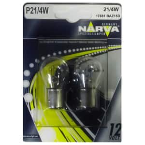 Bec auto halogen NARVA 178814000, P21/4W, 12V, 21/4W, BAZ15D, set 2 bucati