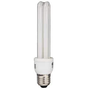 Bec fluorescent XAVAX 112012, 15W, E27, 2700K, alb cald