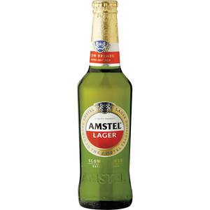 Bere blonda Amstel bax 0.33L x 6 sticle