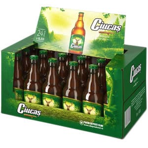 Bere blonda Ciucas bax 0.33L x 24 sticle
