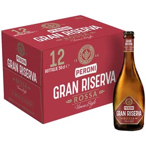 Bere cu arome Peroni Gran Riserva Rossa bax 0.5L x 12 sticle