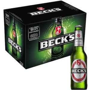Bere blonda Becks bax 0.33L x 24 sticle