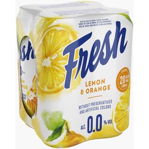 Bere cu arome Fresh Lemon 0.5L x 4 doze