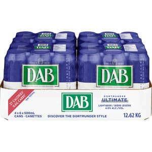 Bere blonda Dab Ultimate Light bax 0.5L x 24 doze