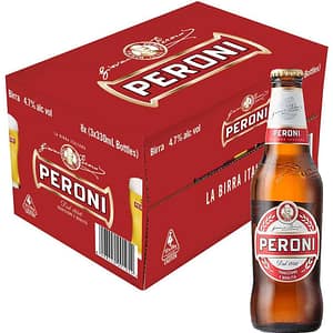 Bere blonda Peroni Red bax 0.33L x 24 sticle