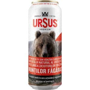 Bere blonda Ursus bax 0.5L x 24 doze