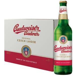 Bere blonda Budweiser bax 0.5L x 20 sticle