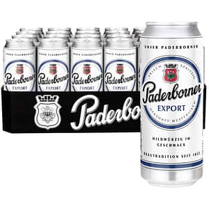 Bere blonda Paderborner Export bax 0.5L x 24 doze