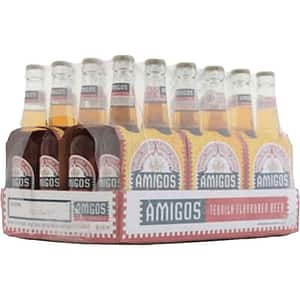 Bere blonda Amigos Tequila Beer bax 0.33L x 24 sticle