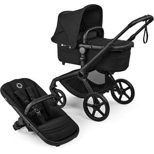 Carucior 2in1 BUGABOO Fox 5 Renew BG100051131, 5 puncte, 0 luni+, negru