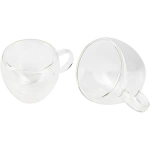 Set cesti BERGNER BG-20114-MM, 2 piese, sticla, transparent