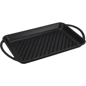 Plansa Grill BERGNER Bbq Lovers BG-34132-BK, 33.5x22cm, fonta, negru