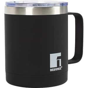 Cana termos BERGNER Coffee&Tea Lovers BG-37788-BK, 350ml, negru