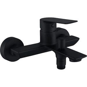 Baterie cada-dus FERRO Magra BGR1BL, alama sanitara, negru