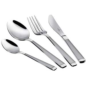 Set tacamuri BERLINGER HAUS BH/3041, 24 piese, otel inoxidabil, argintiu