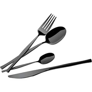 Set tacamuri BERLINGER HAUS BH/3066, 24 piese, inox, negru