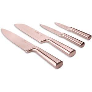 Set cutite BERLINGER HAUS BH/2977, 4 piese, otel, 9-20cm, rose gold