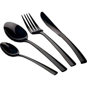 Set tacamuri BERLINGER HAUS BH 3080, 24 piese, otel inoxidabil, negru