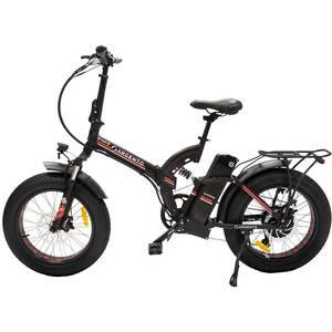 Bicicleta asistata electric ARGENTO E-MOBILITY Bi Max+ Fat eBike, 20 Inch, negru