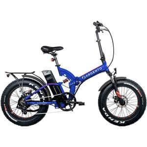 Bicicleta asistata electric ARGENTO E-MOBILITY Bi Max XL+ Fat eBike, 20 Inch, albastru