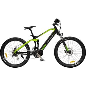 Bicicleta asistata electric ARGENTO E-MOBILITY Performance Pro, 27 Inch, negru-verde