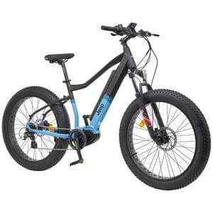 Bicicleta asistata electric pliabila JEEP Blizzard, 26 inch, negru-albastru deschis