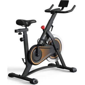 Bicicleta spinning YESOUL A1, volanta 6kg, greutate suportata 120kg, negru