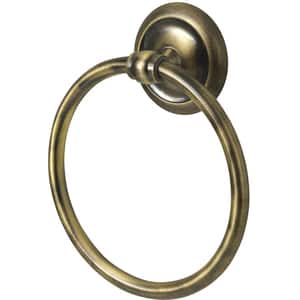 Suport prosop tip inel BISK Deco A.B. 00414, 16 cm, bronz