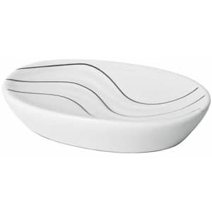 Savoniera BISK Wave 05977, alb