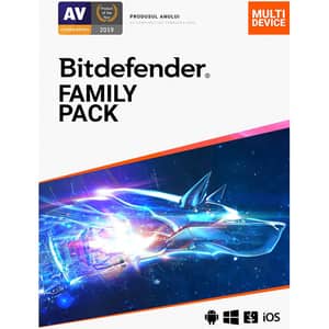 Antivirus BITDEFENDER Family Pack, 2 ani, 15 PC, Retail
