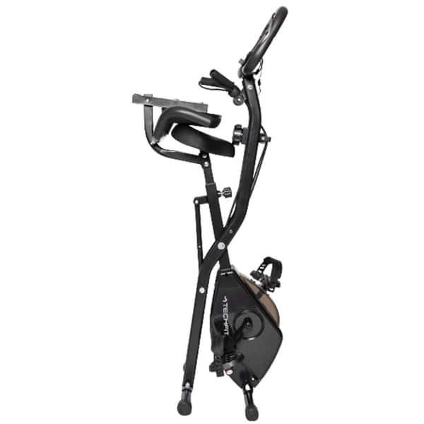 Bicicleta fitness TECHFIT XB300N, 8 trepte, volanta 4kg, greutate suportata 120kg, negru