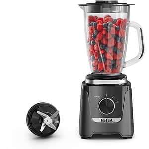 Blender TEFAL BlendForce BL5958F0, 1.25l, 800W, 2 trepte viteza, negru 