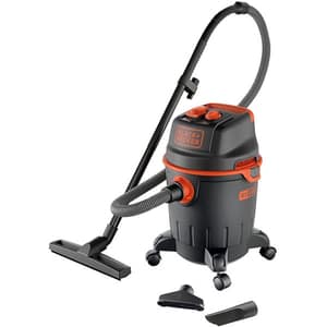 Aspirator umed/uscat BLACK&DECKER  BXVC20PTE, 20l, 1200W, 87dB, negru-portocaliu