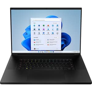 Laptop gaming RAZER Blade 18, Intel Core i9-14900HX pana la 5.8GHz, 18" UHD+, 32GB, SSD 2TB, NVIDIA GeForce RTX 4090 16GB, Windows 11 Home, negru