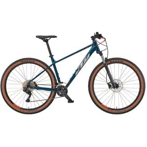 Bicicleta MTB KTM Ultra Flite XL, roata 29", 20 viteze, schimbator Shimano, frana disc hidraulica, albastru