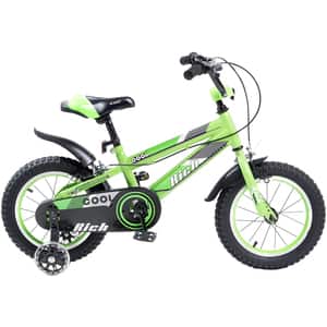 Bicicleta copii RICH Baby R14WTB, roata 14", frana C-Brake, verde