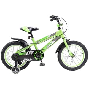 Bicicleta copii RICH Baby R16WTB, roata 16", frana C-Brake, verde