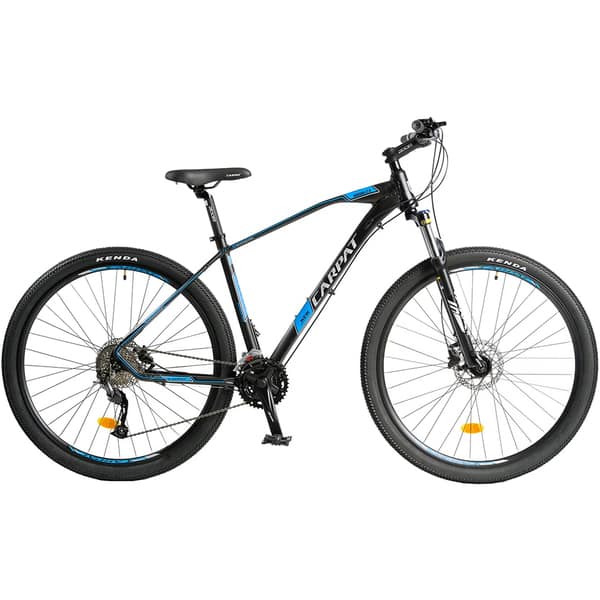 Bicicleta MTB CARPAT C2989H, 29", cadru aluminiu, negru-albastru