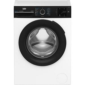 Masina de spalat rufe frontala BEKO BM3WFSU38215WPBBEE, EnergySpin, SteamCure, 8 kg, 1200rpm, Clasa A, alb