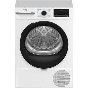 Uscator de rufe BEKO BM5T49243W, Pompa de caldura, 9 kg, 15 programe, Clasa C, alb