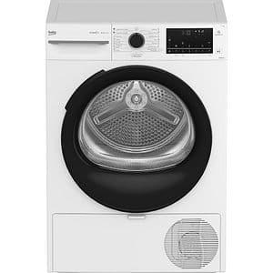 Uscator de rufe BEKO BM5T692C9WWB, HomeWhiz, Pompa de caldura, 9 kg, 15 programe, Clasa C, alb