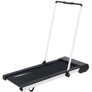 Banda de alergat TOORX City Compact, viteza maxima 14km/h, greutate suportata 100kg, alb