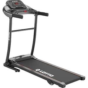 Banda de alergat LOTTO Optima, viteza maxima 10km/h, greutate suportata 100kg, negru