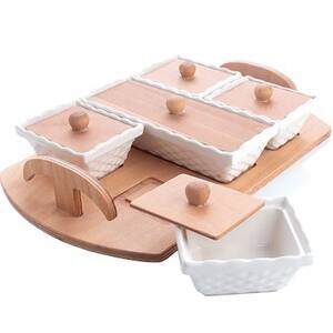 Set de masa STUDIO CASA SRM997, 11 piese, ceramica