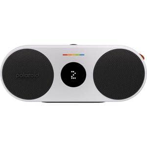 Boxa portabila POLAROID P2, Bluetooth, negru-alb