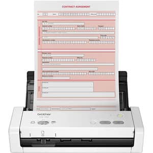 Scanner Brother ADS-1200, A4, USB, alb