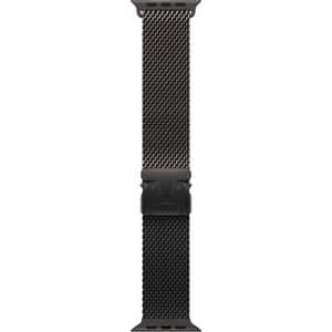 Bratara pentru APPLE Watch 49mm Black Titanium Milanese Loop - Small, MXKF3ZM/A